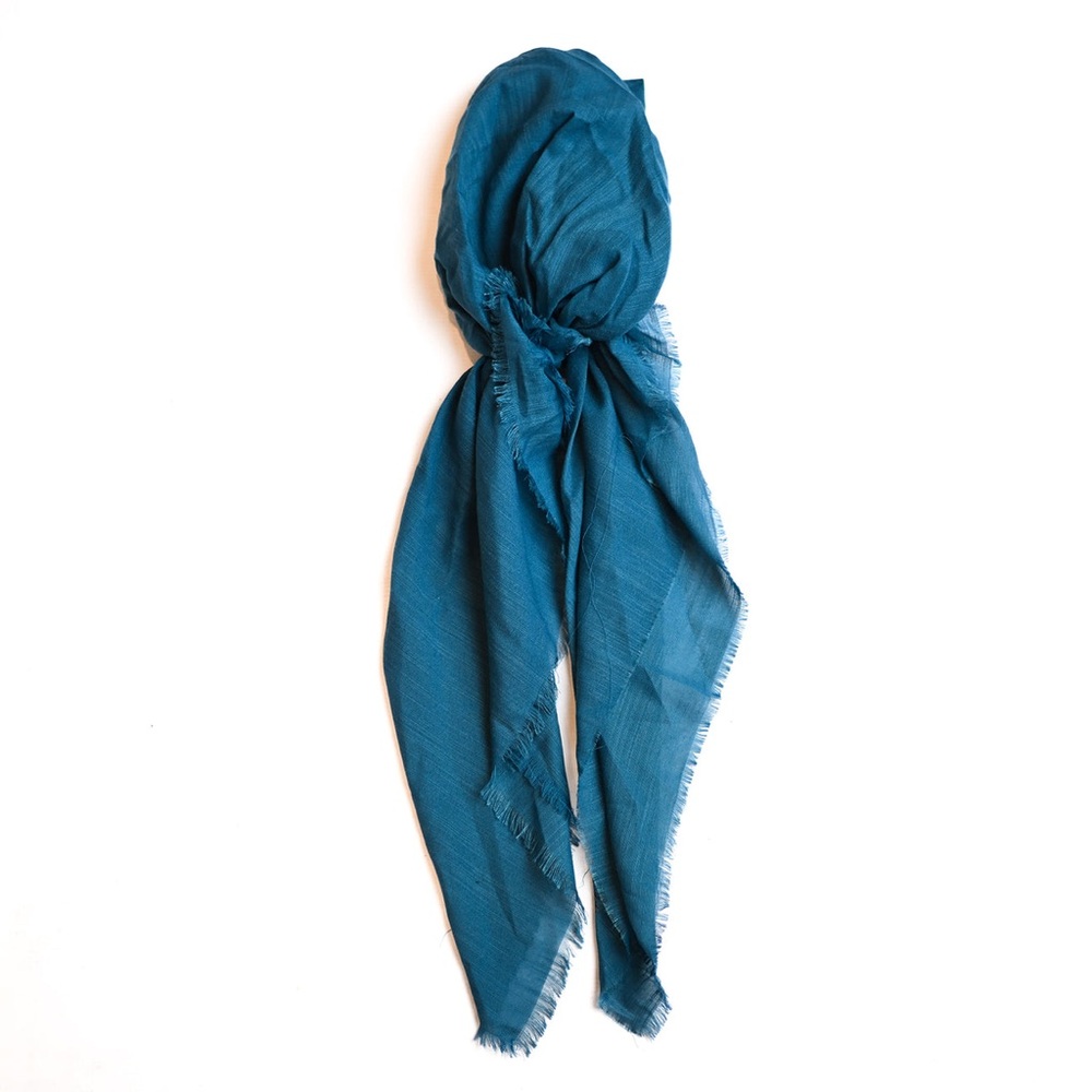 Elegant Teal Scarf
